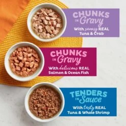 Meow Mix Seafood Selects Variety Pack Wet Cat Food -PurePet Bites Shop 100234 PT2. AC SS1800 V1674768245