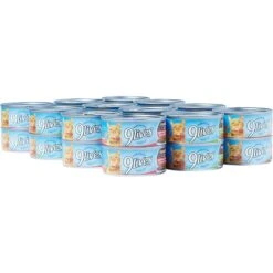 9 Lives Poultry & Beef Favorites Variety Pack Canned Cat Food -PurePet Bites Shop 100300 PT8. AC SS1800 V1682710705
