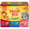 Meow Mix Classic Favorites Tenders In Sauce Variety Pack Wet Cat Food -PurePet Bites Shop 100332 MAIN. AC SS1800 V1674745139
