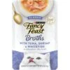 Fancy Feast Classic Broths With Tuna, Shrimp & Whitefish Supplemental Wet Cat Food Pouches -PurePet Bites Shop 101733 MAIN. AC SS1800 V1697726666
