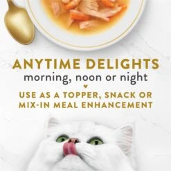 Fancy Feast Classic Broths With Tuna, Shrimp & Whitefish Supplemental Wet Cat Food Pouches -PurePet Bites Shop 101733 PT2. AC SS1800 V1697711922