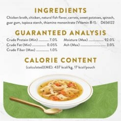 Fancy Feast Classic Broths With Chicken & Vegetables Supplemental Wet Cat Food Pouches 14 Fancy Feast Classic Broths With Chicken & Vegetables Supplemental Wet Cat Food Pouches -PurePet Bites Shop 101736 PT3. AC SS1800 V1696264367