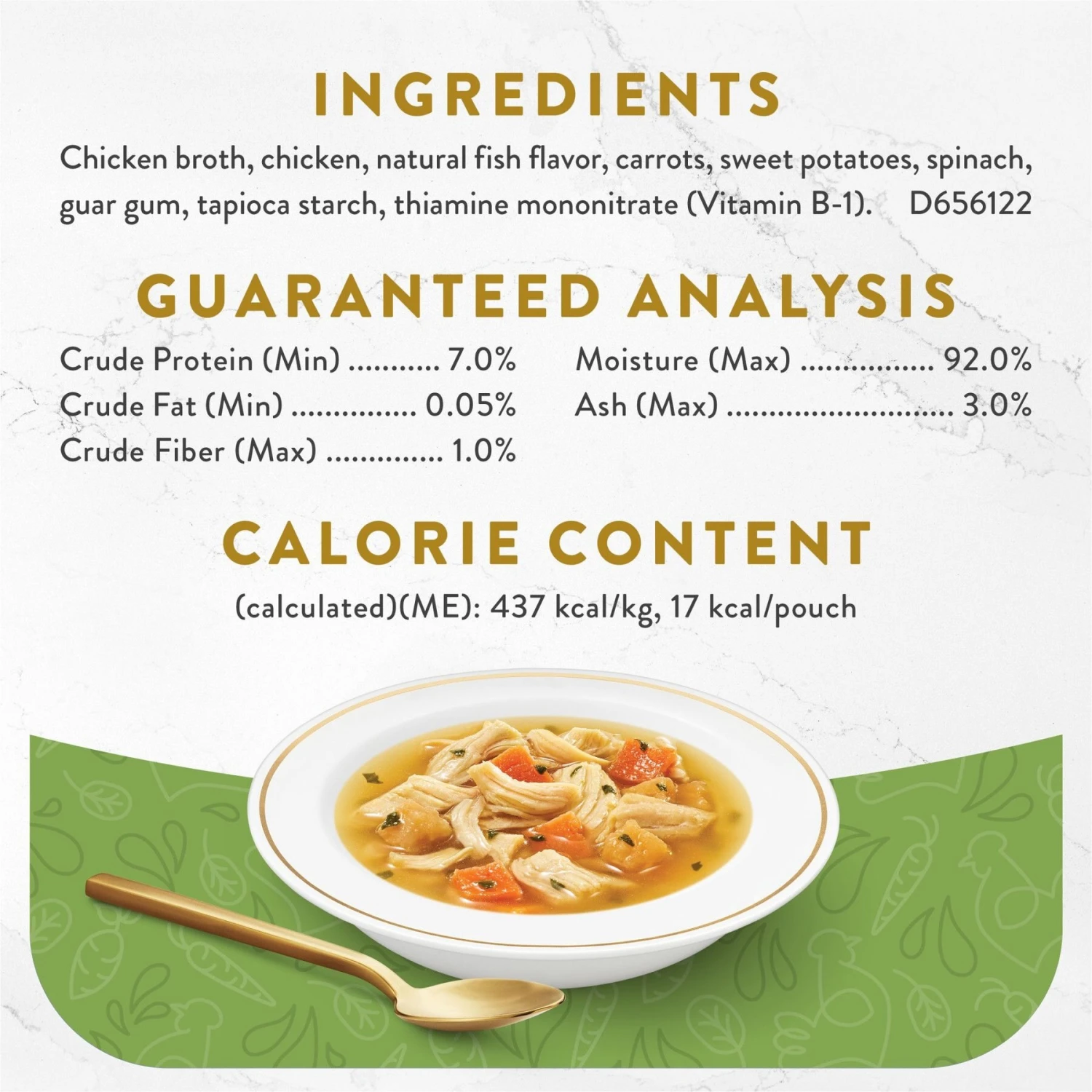 Fancy Feast Classic Broths With Chicken & Vegetables Supplemental Wet Cat Food Pouches 6 Fancy Feast Classic Broths With Chicken & Vegetables Supplemental Wet Cat Food Pouches - Image 4