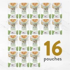 Fancy Feast Classic Broths With Chicken & Vegetables Supplemental Wet Cat Food Pouches 17 Fancy Feast Classic Broths With Chicken & Vegetables Supplemental Wet Cat Food Pouches -PurePet Bites Shop 101736 PT6. AC SS1800 V1696258835