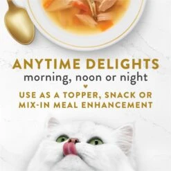 Fancy Feast Classic Broths With Tuna, Anchovies & Whitefish Supplemental Wet Cat Food Pouches -PurePet Bites Shop 101739 PT2. AC SS1800 V1696265647