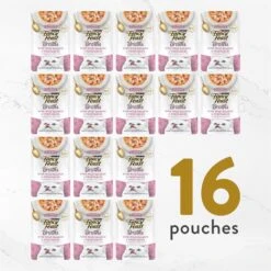 Fancy Feast Classic Broths With Wild Salmon & Vegetables Supplemental Wet Cat Food Pouches -PurePet Bites Shop 101743 PT6. AC SS1800 V1696264374