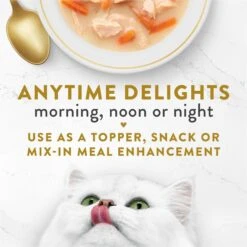 Fancy Feast Creamy Broths With Wild Salmon & Whitefish Supplemental Wet Cat Food Pouches -PurePet Bites Shop 101744 PT2. AC SS1800 V1696265645