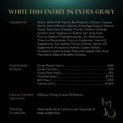 Sheba Gravy Indulgence White Fish Entree In Extra Gravy Grain-Free Adult Wet Cat Food, 2.64-oz Can, Case Of 24 -PurePet Bites Shop 1017654 PT5. AC SS1800 V1700599207