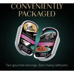 Sheba Gravy Indulgence Salmon Entree In Extra Gravy Grain-Free Adult Wet Cat Food, 2.64-oz Can, Case Of 24 15 Sheba Gravy Indulgence Salmon Entree In Extra Gravy Grain-Free Adult Wet Cat Food, 2.64-oz Can, Case Of 24 -PurePet Bites Shop 1017670 PT4. AC SS1800 V1700599141
