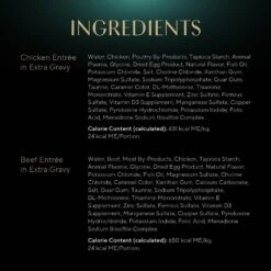 Sheba Gravy Indulgence Chicken & Beef In Extra Gravy Variety Pack Grain-Free Adult Wet Cat Food, 2.64-oz Can, Case Of 12 -PurePet Bites Shop 1017678 PT5. AC SS1800 V1700599149