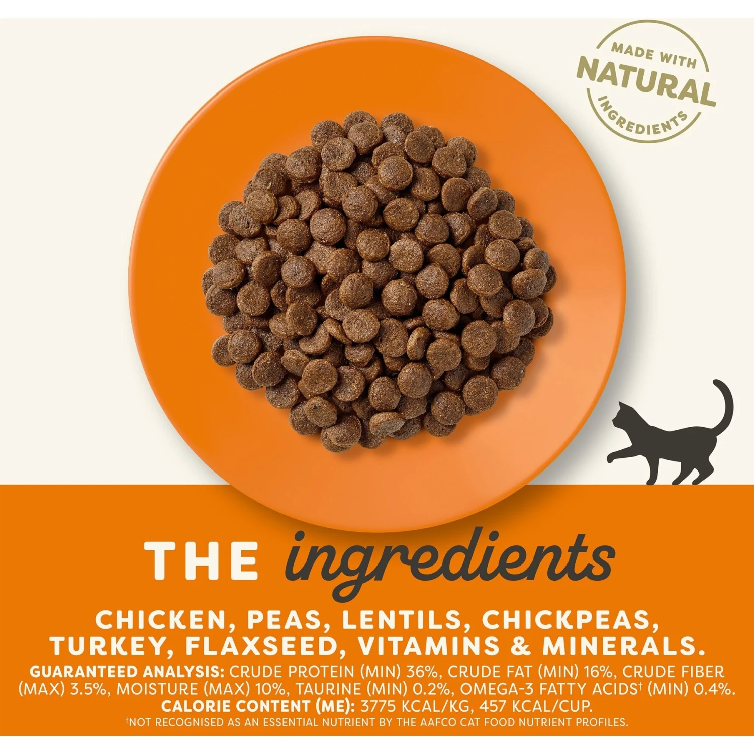 Applaws Complete Chicken With Turkey Recipe Grain-Free Dry Cat Food, 4-lb Bag 5 Applaws Complete Chicken With Turkey Recipe Grain-Free Dry Cat Food, 4-lb Bag - Image 3