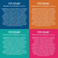 Solid Gold Five Oceans Variety Pack Wet Cat Food, 3-oz Can, Case Of 12 -PurePet Bites Shop 1021734 PT6. AC SS1800 V1700681130