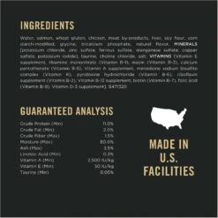 Purina Pro Plan Adult Salmon Entree In Sauce Canned Cat Food -PurePet Bites Shop 102293 PT4. AC SS1800 V1636672307