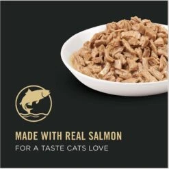 Purina Pro Plan Adult Salmon Entree In Sauce Canned Cat Food -PurePet Bites Shop 102293 PT8. AC SS1800 V1638307588