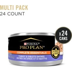 Purina Pro Plan Adult Turkey & Giblets Entree In Gravy Canned Cat Food -PurePet Bites Shop 102297 PT1. AC SS1800 V1674486329