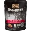 Merrick Backcountry Grain-Free Morsels In Gravy Real Beef Recipe Cuts Cat Food Pouches -PurePet Bites Shop 102312 MAIN. AC SS1800 V1638034016
