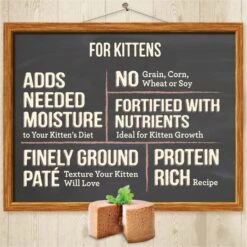 Merrick Purrfect Bistro Kitten Dinner Grain-Free Canned Cat Food -PurePet Bites Shop 102342 PT2. AC SS1800 V1696012536