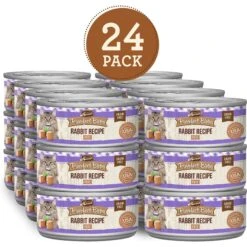 Merrick Purrfect Bistro Rabbit Pate Grain-Free Canned Cat Food -PurePet Bites Shop 102348 PT1. AC SS1800 V1628572582