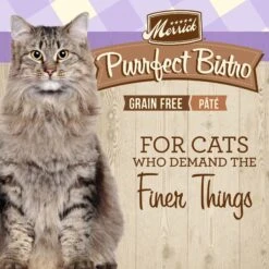 Merrick Purrfect Bistro Rabbit Pate Grain-Free Canned Cat Food -PurePet Bites Shop 102348 PT3. AC SS1800 V1628573211