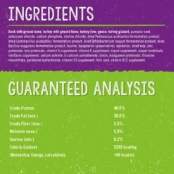 Stella & Chewy's Duck Duck Goose Dinner Morsels Freeze-Dried Raw Cat Food -PurePet Bites Shop 102476 PT2. AC SS1800 V1537285037