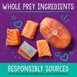 Stella & Chewy's Sea-licious Salmon & Cod Dinner Morsels Freeze-Dried Raw Cat Food -PurePet Bites Shop 102481 PT4. AC SS1800 V1542118065