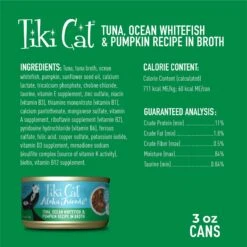 Tiki Cat Aloha Friends Tuna With Ocean Whitefish & Pumpkin Grain-Free Wet Cat Food -PurePet Bites Shop 102913 PT3. AC SS1800 V1537545806