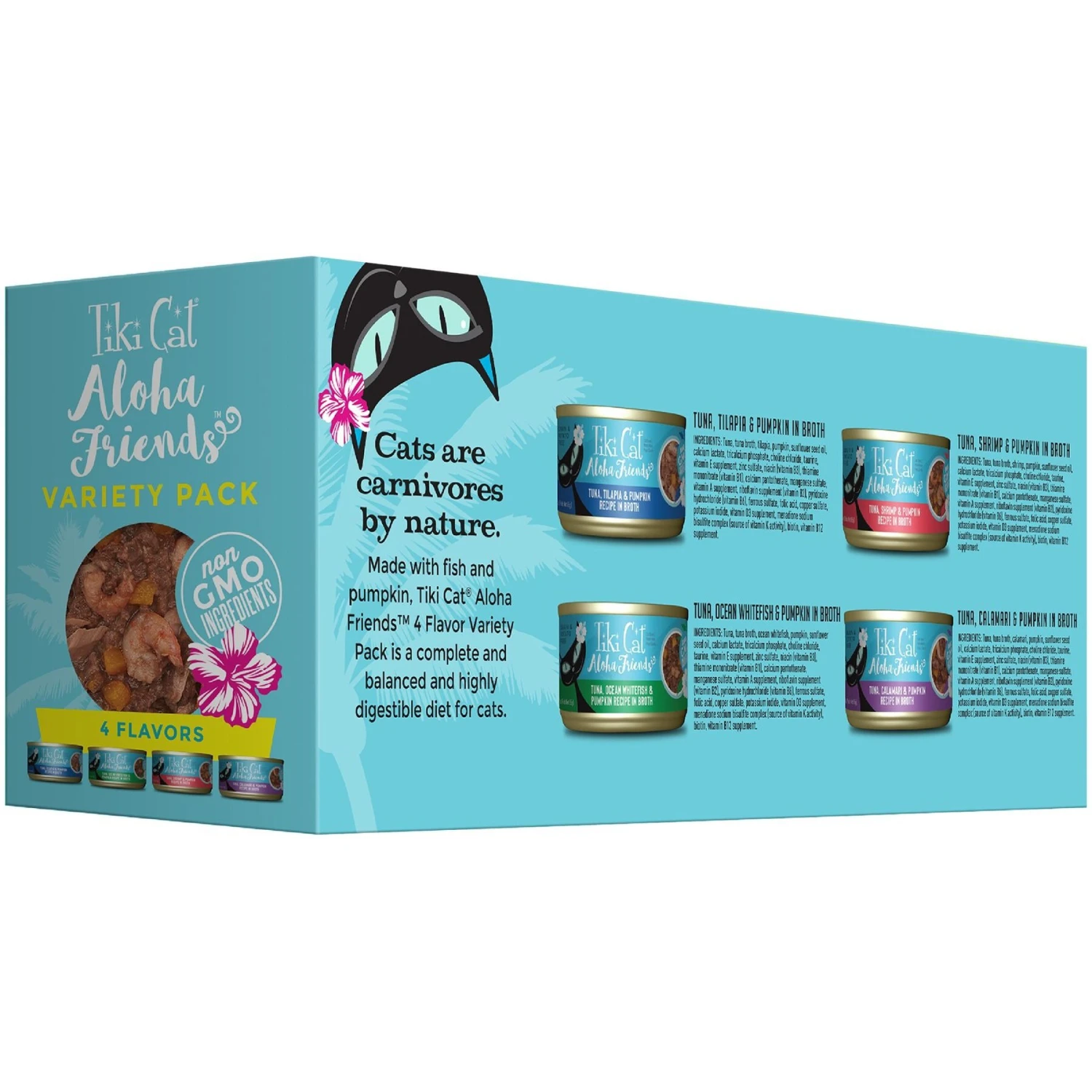 Tiki Cat Aloha Friends Variety Pack Grain-Free Wet Cat Food 4 Tiki Cat Aloha Friends Variety Pack Grain-Free Wet Cat Food - Image 2