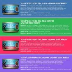 Tiki Cat Aloha Friends Variety Pack Grain-Free Wet Cat Food 13 Tiki Cat Aloha Friends Variety Pack Grain-Free Wet Cat Food -PurePet Bites Shop 102931 PT2. AC SS1800 V1657654927
