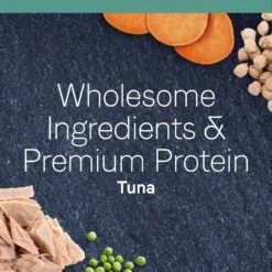 CANIDAE Grain-Free PURE Limited Ingredient Indoor Tuna Formula Dry Cat Food -PurePet Bites Shop 103428 PT3. AC SS1800 V1643671333