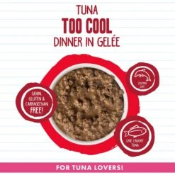 BFF Tuna Too Cool Dinner In Gelee Canned Cat Food -PurePet Bites Shop 104698 PT2. AC SS1800 V1644908539