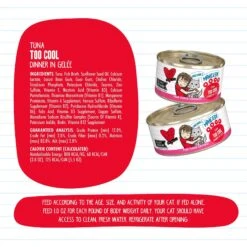 BFF Tuna Too Cool Dinner In Gelee Canned Cat Food -PurePet Bites Shop 104698 PT6. AC SS1800 V1644903447