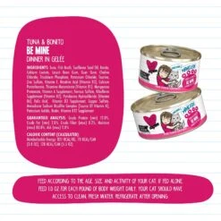 BFF Tuna & Bonito Be Mine Dinner In Gelee Canned Cat Food -PurePet Bites Shop 104750 PT6. AC SS1800 V1644919308