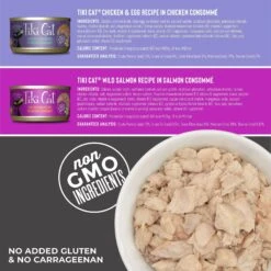 Tiki Cat Luau Variety Pack Grain-Free Canned Cat Food -PurePet Bites Shop 105265 PT3. AC SS1800 V1702329385