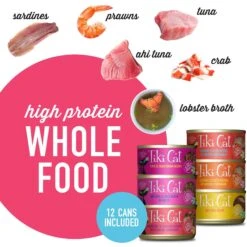 Tiki Cat Grill Variety Pack Grain-Free Canned Cat Food -PurePet Bites Shop 105266 PT3. AC SS1800 V1703699813