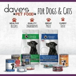 Dave's Pet Food Naturally Healthy Grain-Free Shredded Salmon Dinner In Gravy Canned Cat Food -PurePet Bites Shop 105392 PT6. AC SS1800 V1517260298
