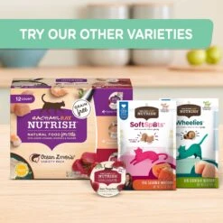 Rachael Ray Nutrish Indoor Complete Chicken With Lentils & Salmon Recipe Natural Dry Cat Food -PurePet Bites Shop 108512 PT6. AC SS1800 V1691766085