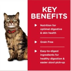 Hill's Science Diet Adult Sensitive Stomach & Skin Tuna & Vegetable Entree Canned Cat Food -PurePet Bites Shop 109208 PT4. AC SS1800 V1609373253
