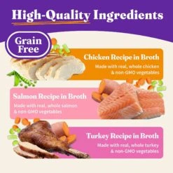 Halo Chicken, Salmon, Turkey Variety Pack Adult Grain-Free Pate Wet Cat Food -PurePet Bites Shop 109775 PT3. AC SS1800 V1686077670