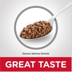 Hill's Science Diet Kitten Savory Salmon Entree Canned Cat Food 16 Hill's Science Diet Kitten Savory Salmon Entree Canned Cat Food -PurePet Bites Shop 110296 PT5. AC SS1800 V1598151378