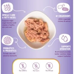 Health Extension Grain-Free Chicken & Salmon Recipe Canned Cat Food -PurePet Bites Shop 110305 PT4. AC SS1800 V1693319392