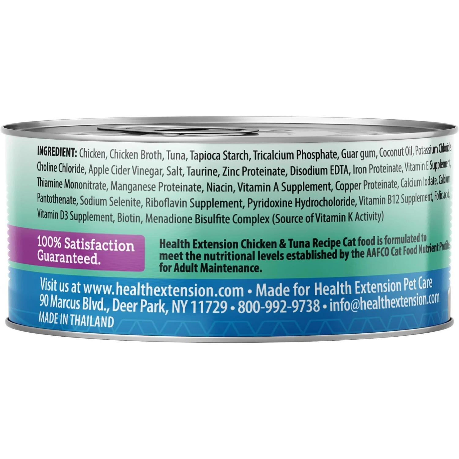 Health Extension Grain-Free Chicken & Tuna Recipe Canned Cat Food 4 Health Extension Grain-Free Chicken & Tuna Recipe Canned Cat Food - Image 2