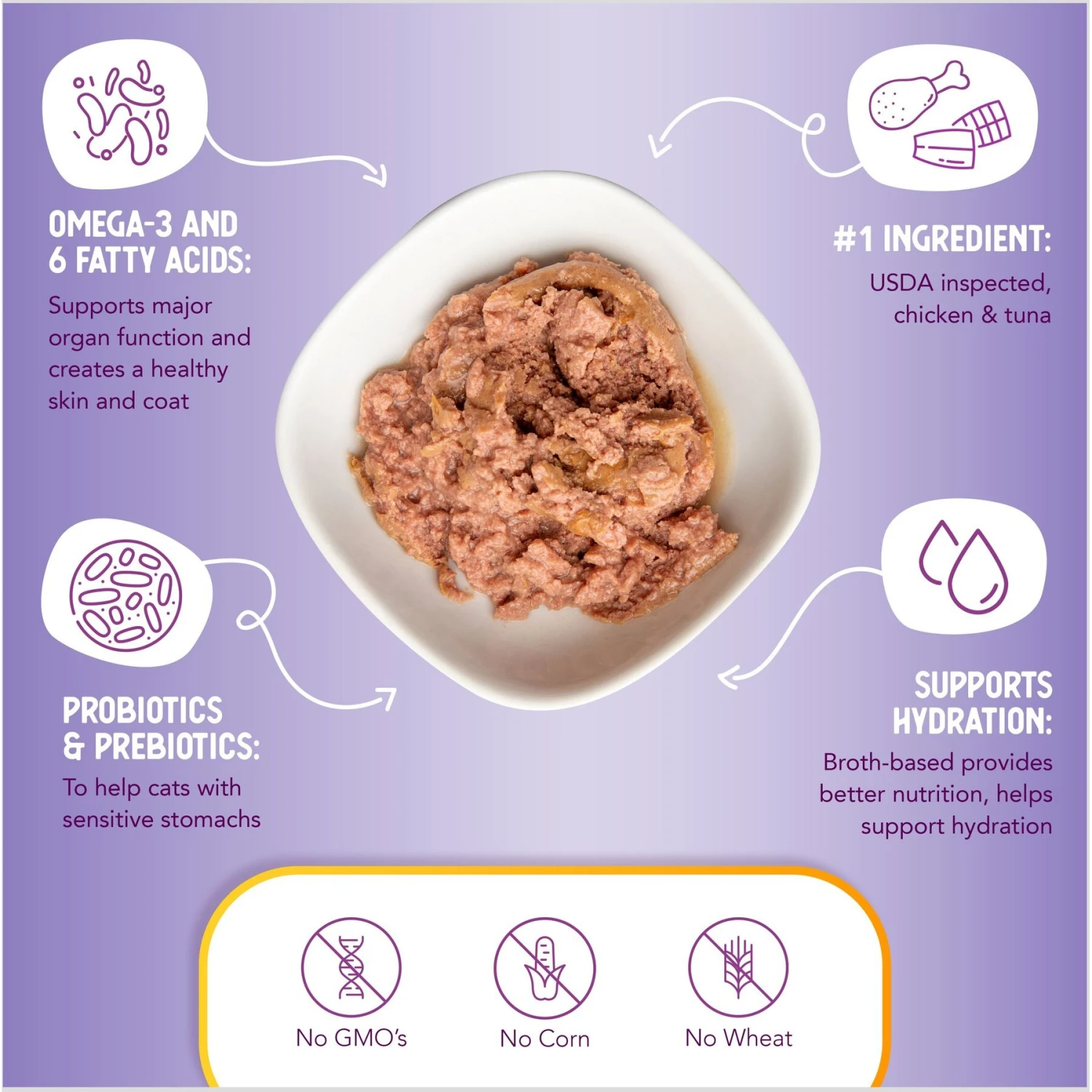 Health Extension Grain-Free Chicken & Tuna Recipe Canned Cat Food 7 Health Extension Grain-Free Chicken & Tuna Recipe Canned Cat Food - Image 5