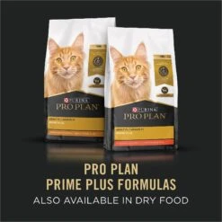Purina Pro Plan Prime Plus Adult 7+ Chicken & Beef Entree Classic Canned Cat Food -PurePet Bites Shop 111098 PT6. AC SS1800 V1648503098