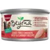 Purina Beyond Chicken, Beef & Carrot Recipe In Gravy Canned Cat Food -PurePet Bites Shop 112041 MAIN. AC SS1800 V1700160755