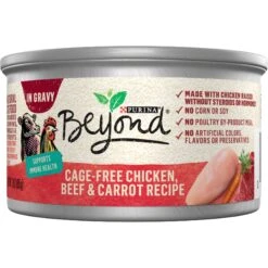 Purina Beyond Chicken, Beef & Carrot Recipe In Gravy Canned Cat Food