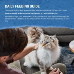 Purina Beyond Natural Wild-Caught Tuna, Cod & Carrots Recipe In Gravy Canned Cat Food -PurePet Bites Shop 112043 PT8. AC SS1800 V1682448525