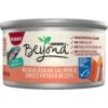 Purina Beyond Wild Alaskan Salmon & Sweet Potato Recipe In Gravy Canned Cat Food -PurePet Bites Shop 112048 MAIN. AC SS1800 V1700158095