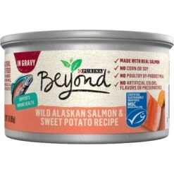 Purina Beyond Wild Alaskan Salmon & Sweet Potato Recipe In Gravy Canned Cat Food