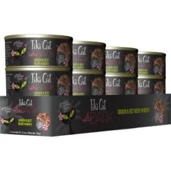 Tiki Cat After Dark Chicken & Beef Canned Cat Food -PurePet Bites Shop 112293 PT1. AC SS1800 V1651095990