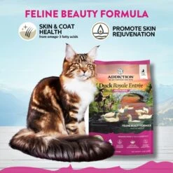 Addiction Grain-Free Duck Royale Dry Cat Food -PurePet Bites Shop 112845 PT2. AC SS1800 V1699027923